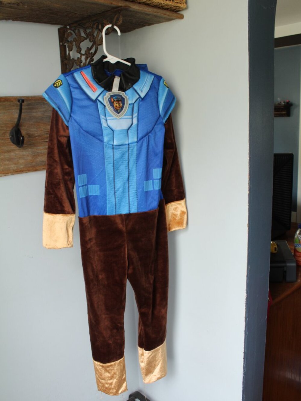 Paw Patrol Chase Size 4-6x Costume